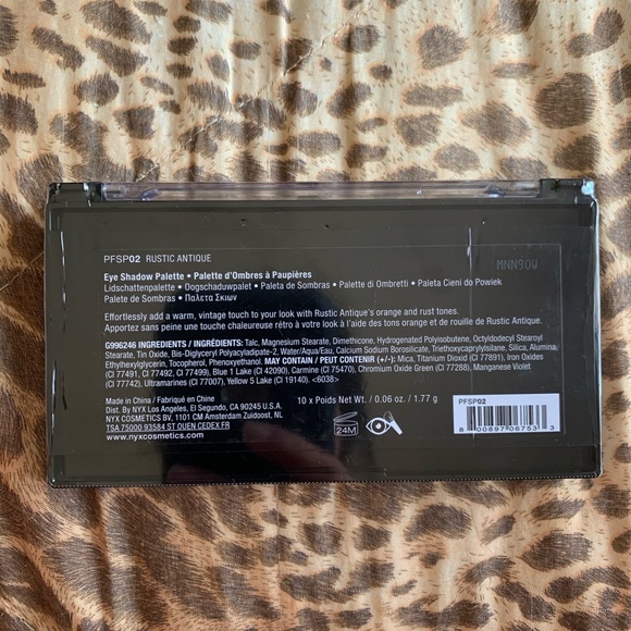 NYX PERFECT FILTER SHADOW PALETTE - Rustic Antique - Picture 5 of 5